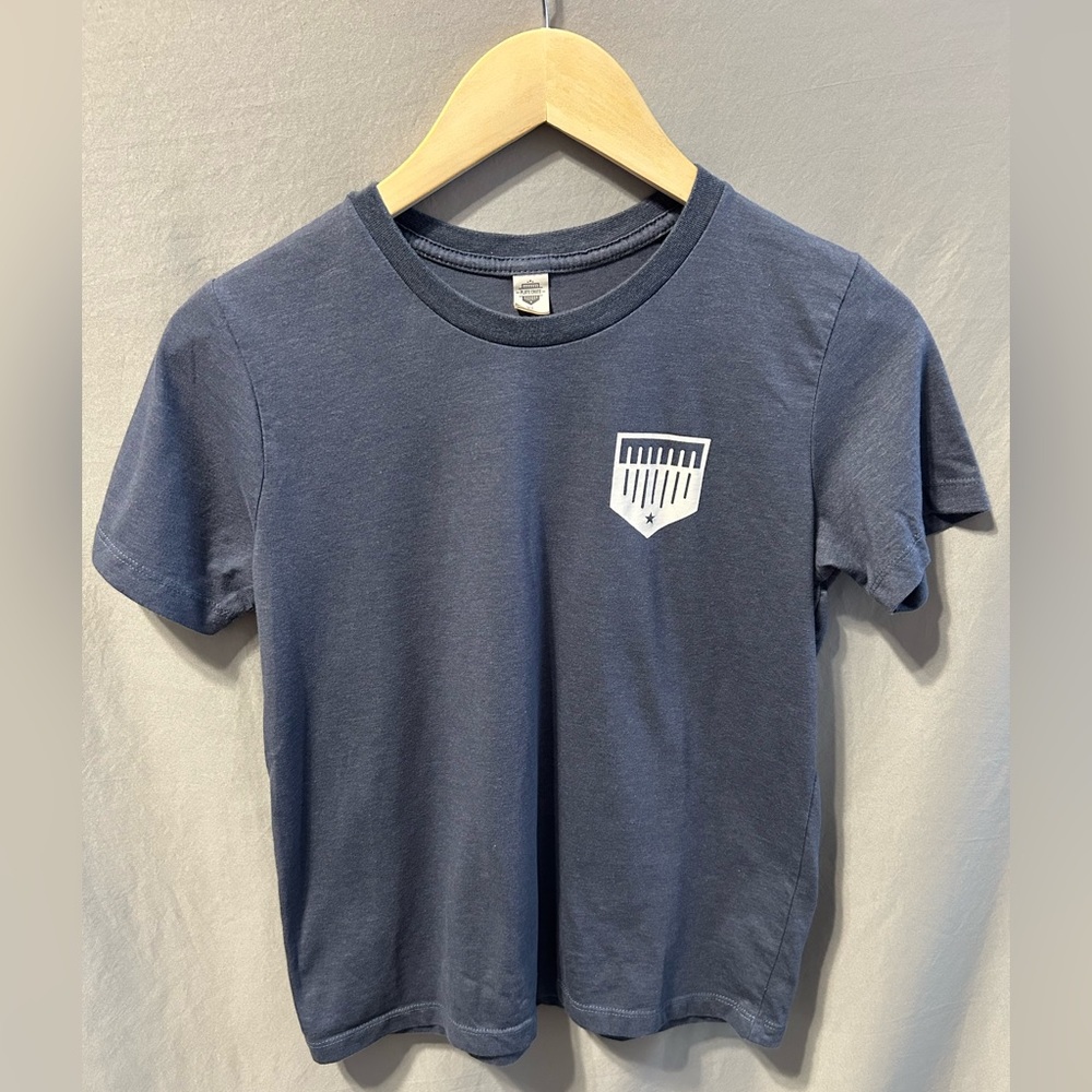 Plate Crate Heather Blue T-Shirt YL